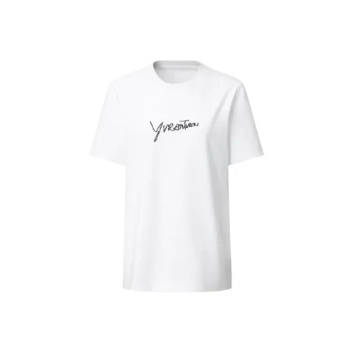 YIRANTIAN Белые Женские Футболки