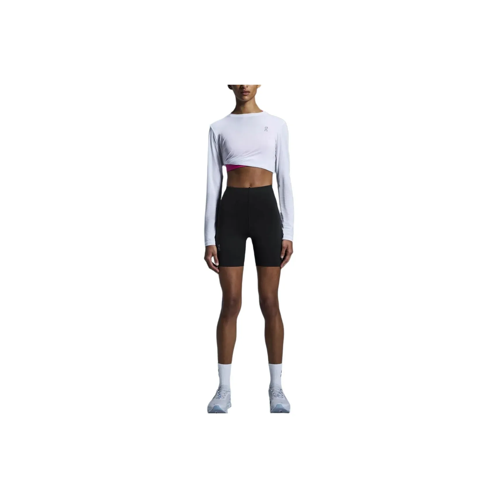 On Train Tights 1/2 Sports Shorts Women's Black