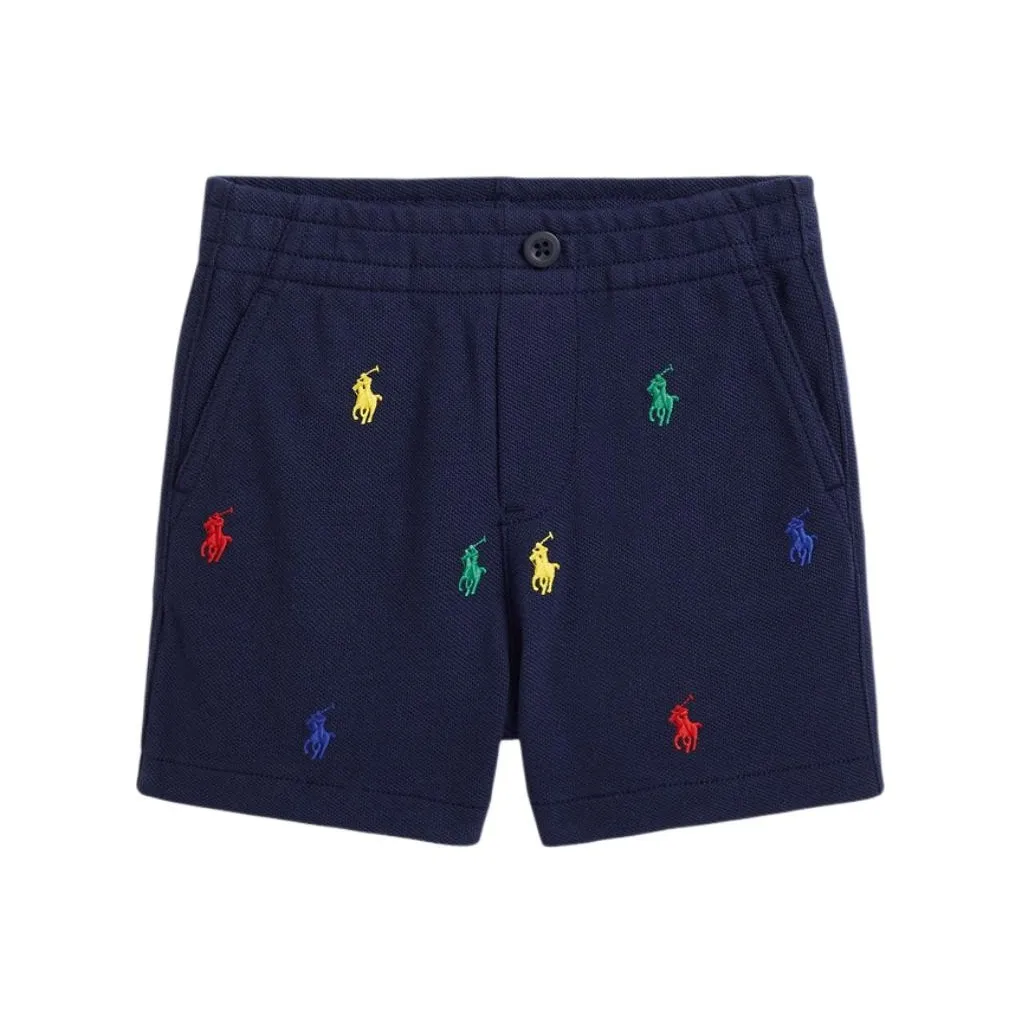 Polo Ralph Lauren FW24 Шорты Infant And Toddler Темно-синий