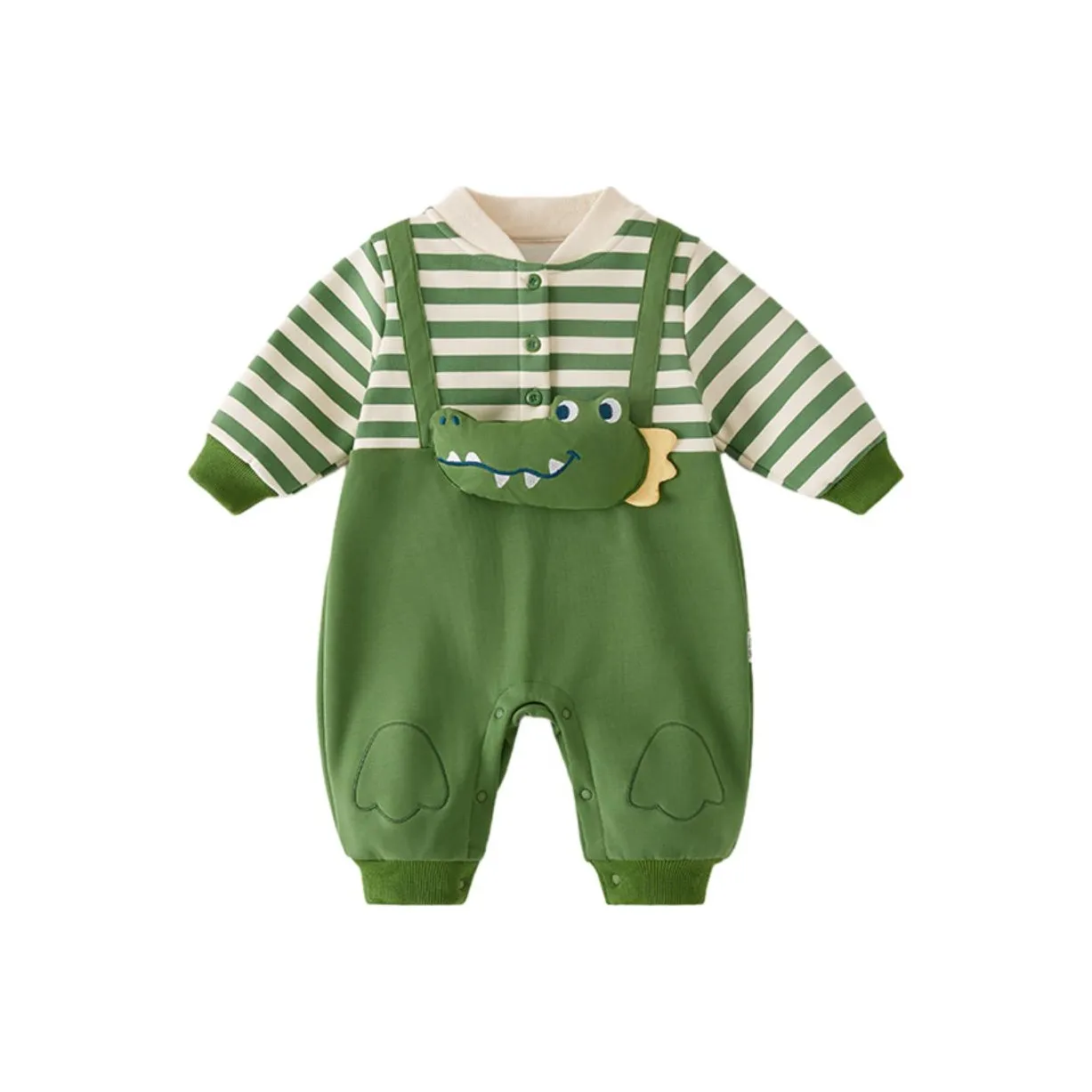 JELLYBABY Комбинезон Зеленый Для Новорожденных и Малышей