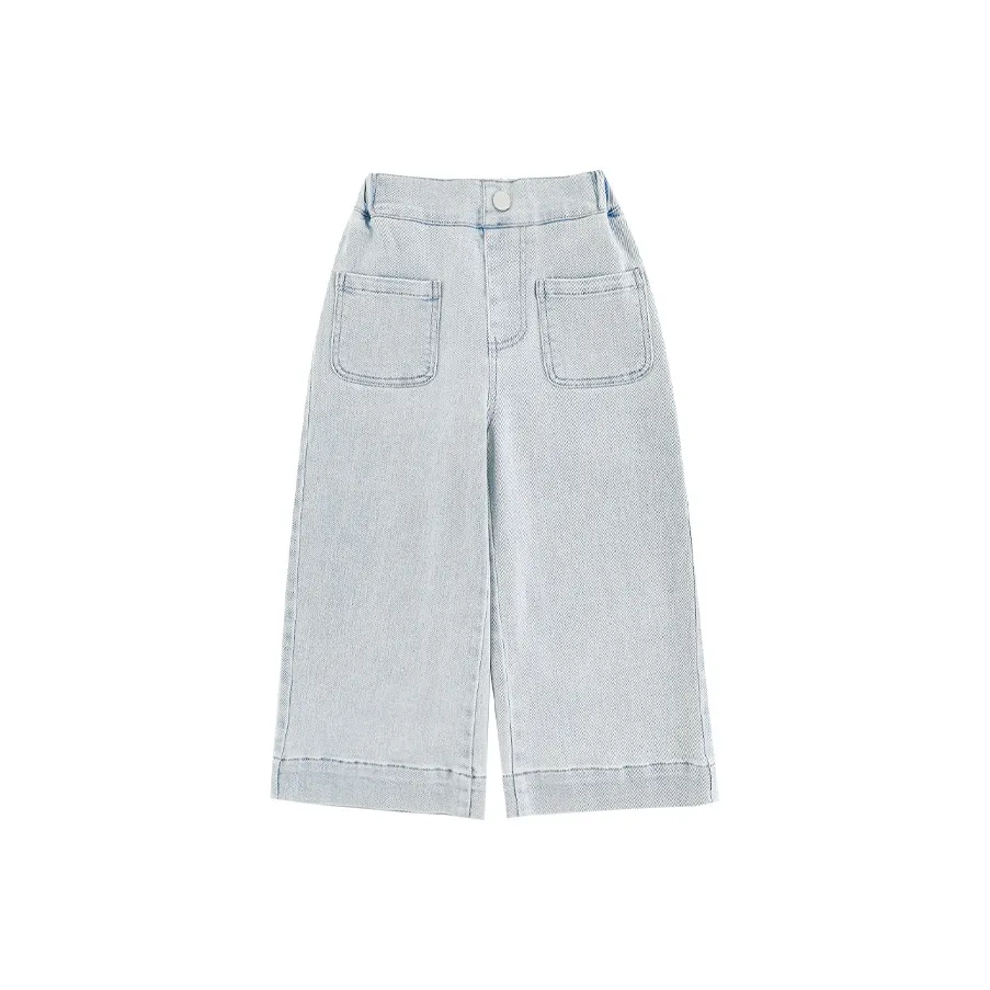 YOEHYAUL Джинсы Светло-Синий для Детей Возраст 3-7 Лет