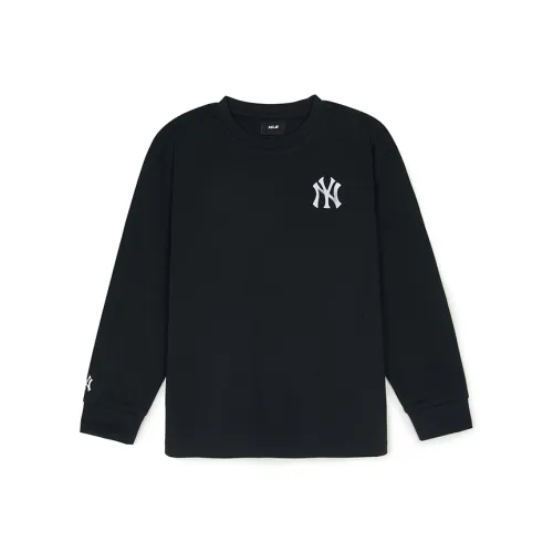 MLB KIDS Нью-Йорк Янкис Стандартный черный Детские дошкольные футболки