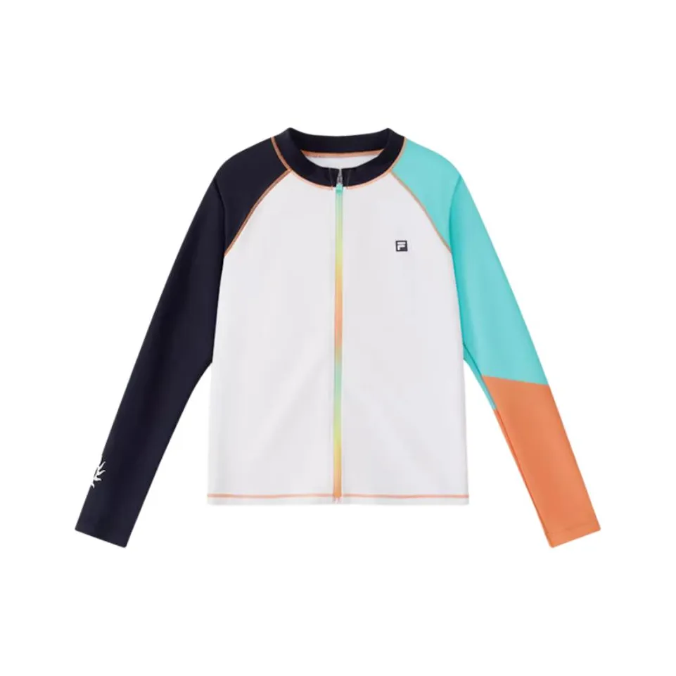 FILA KIDS Купальник Нефритовый Белый Подростки