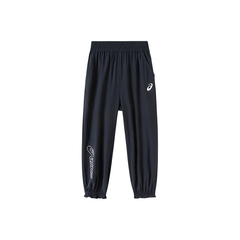 Дети 3-7 лет Asics Вязаные тренировочные штаны Sports Performance Темно-синий
