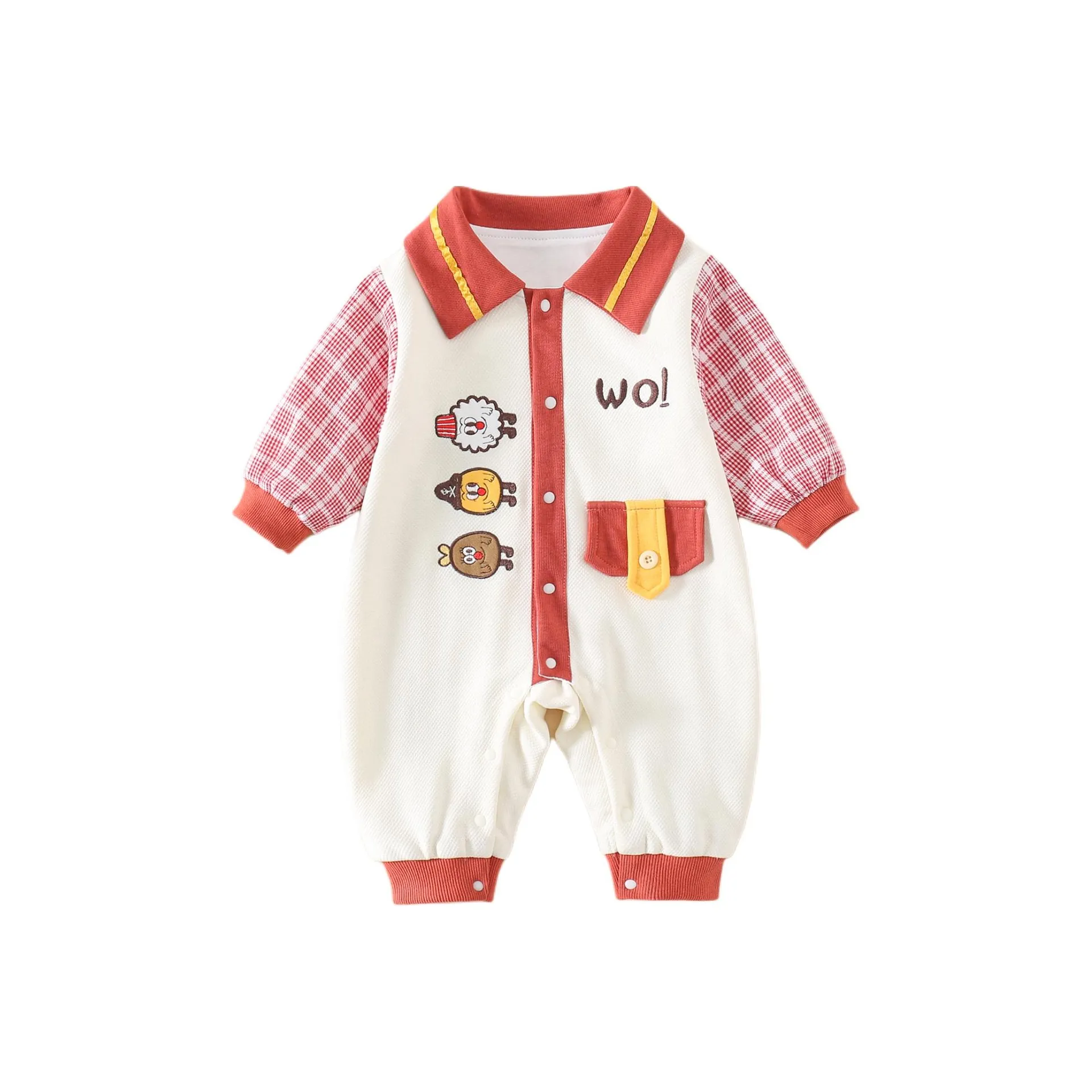 XiaoJinBu Комбинезон Красный Infant и Toddler