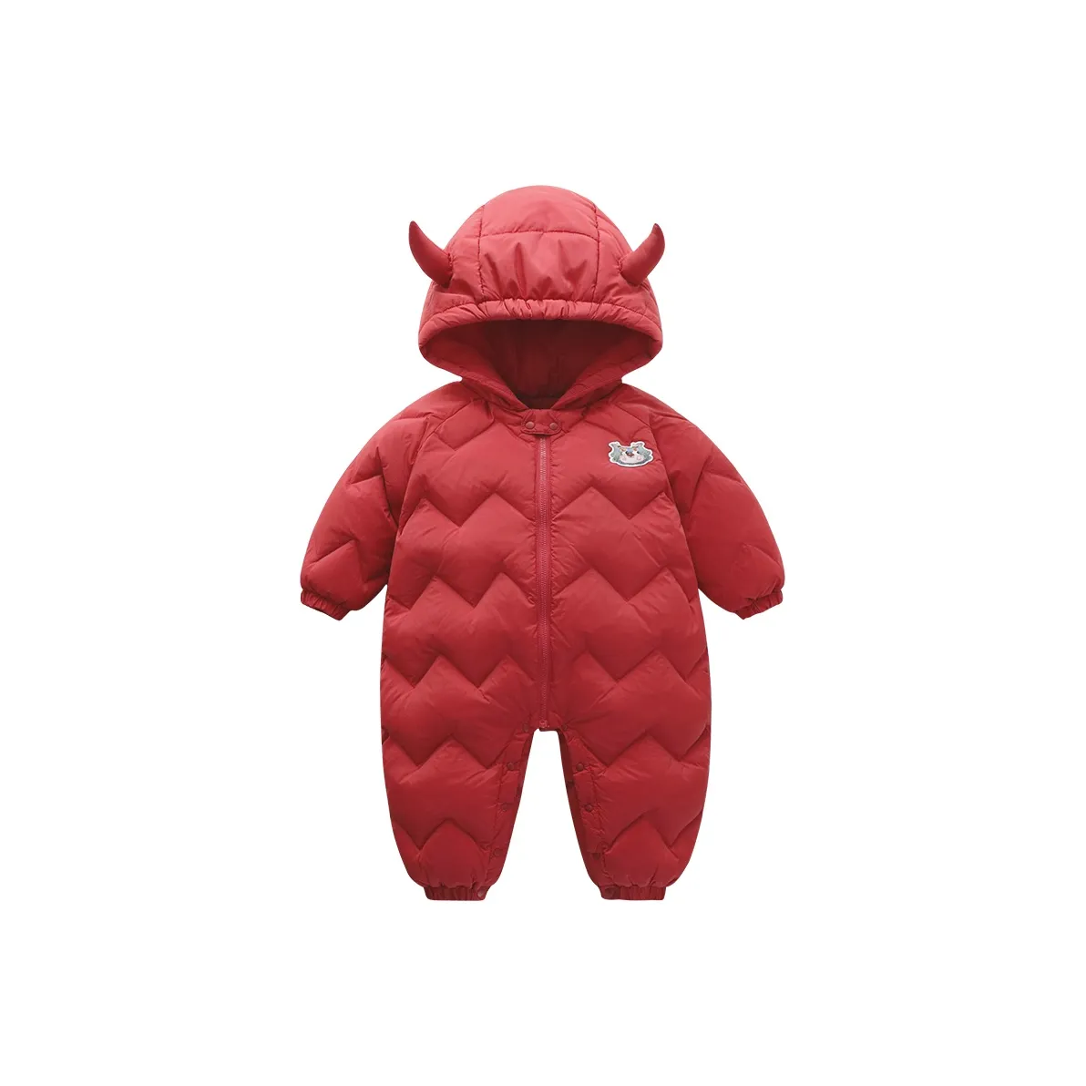 CICIIBEAR Комбинезон Бордово-красный для младенцев и малышей