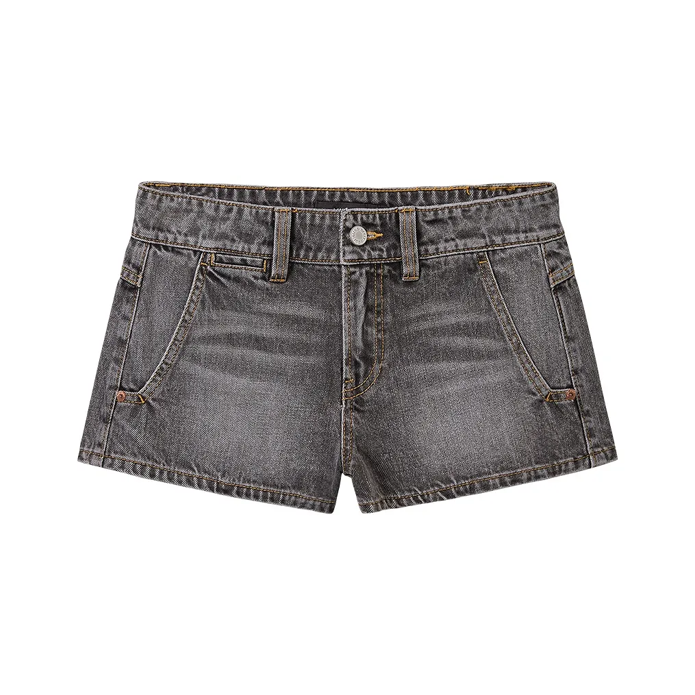 Miss Sixty Джинсовые шорты Женские Черный Серый