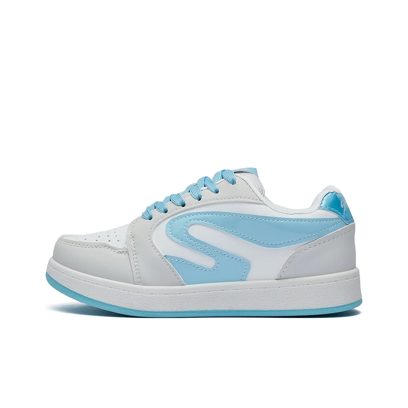 VKOI 1999 Abrasion Resistant Balance Lightweight Low Top Skateboard Shoes Women's Sky Blue