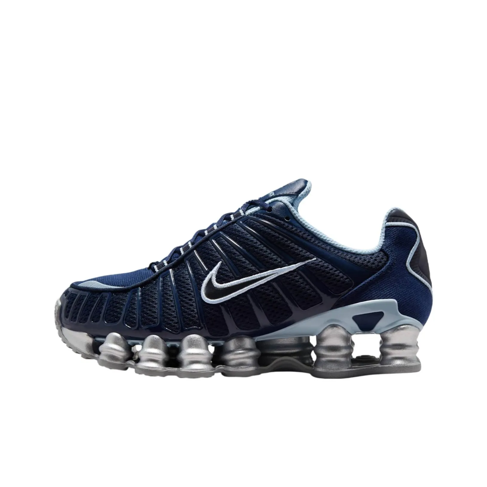 Nike Shox TL Series Low Топ Повседневный Бег на длинные дистанции Спринт Беговые кроссовки Женские Синий