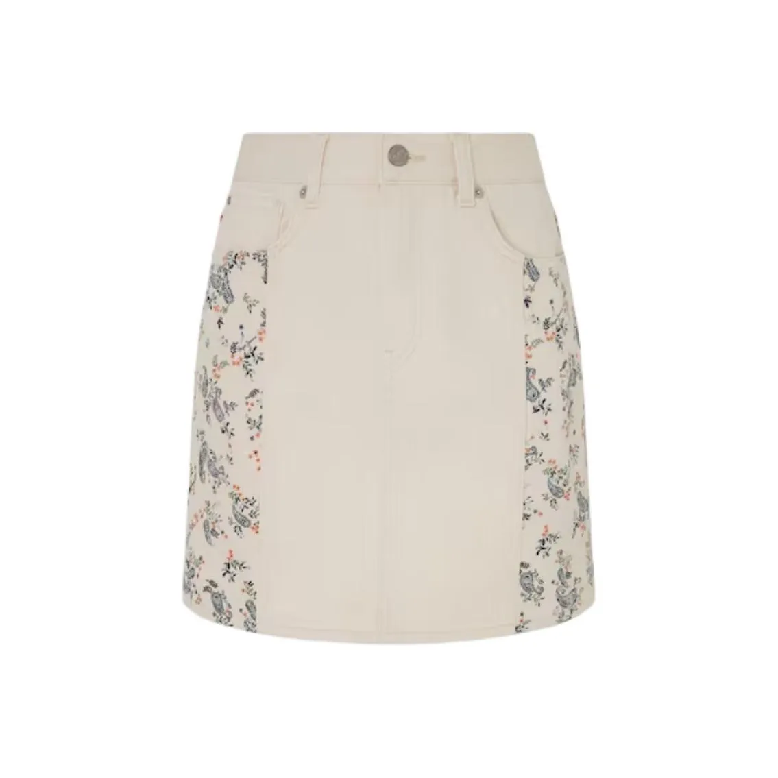Pepe Jeans Denim Short Skirts Women's Light Beige