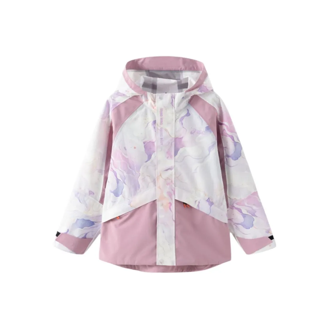 Asics Ветровка Японский стиль Легкий тренд Фиолетовый Розовый Подростки
