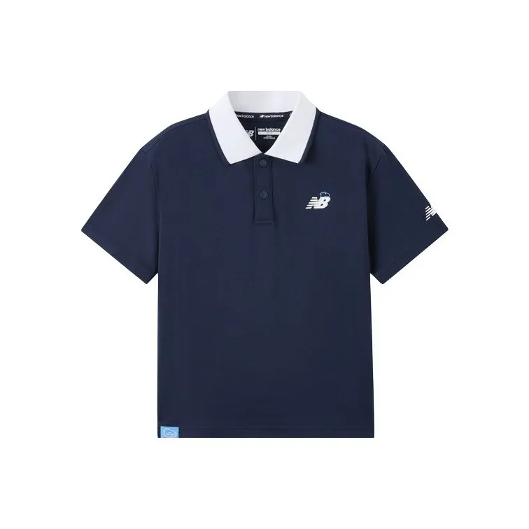 New Balance T-рубашка SS25 темно-синий для детей 3-7 лет