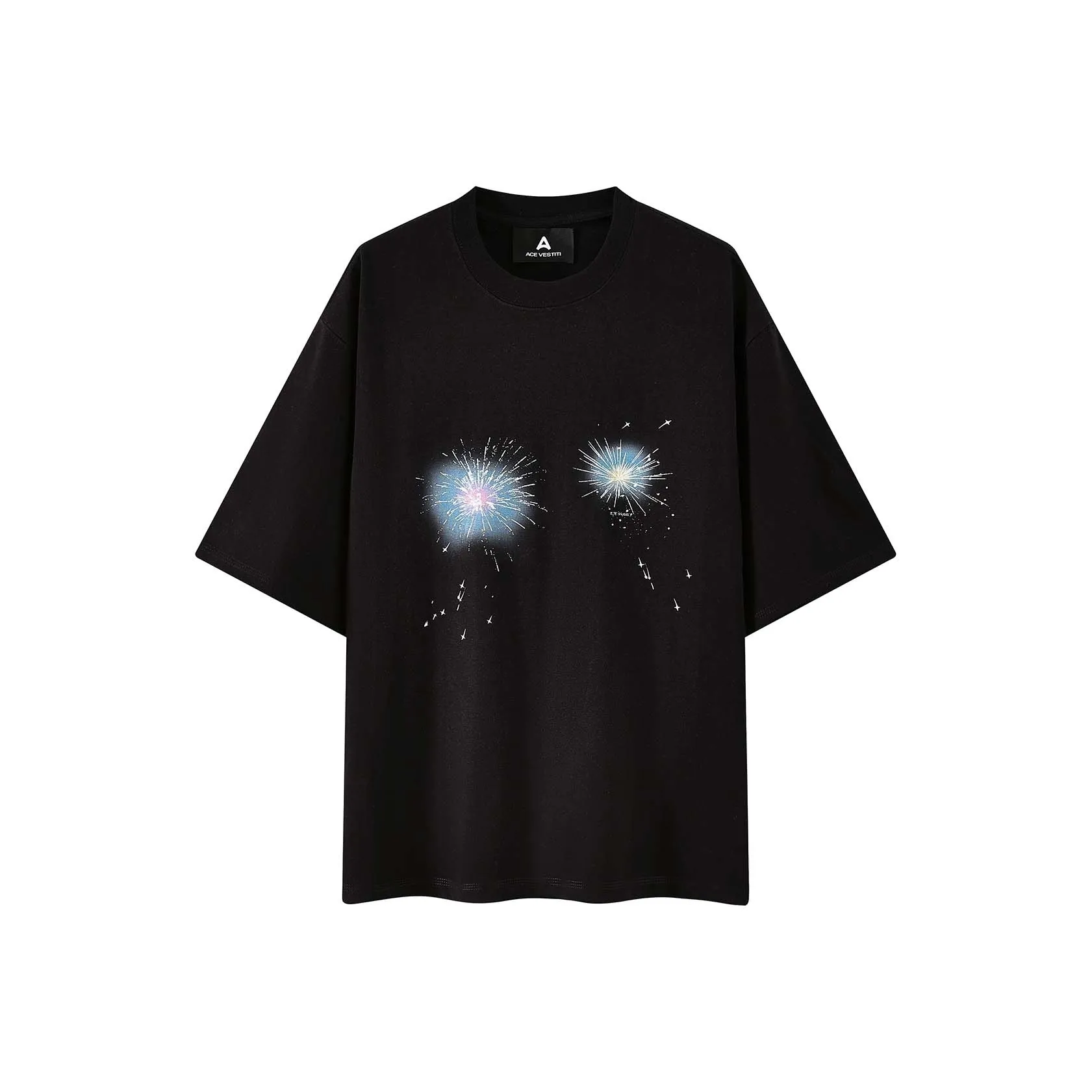 ACE VESTITI Черный Унисекс T-рубашки