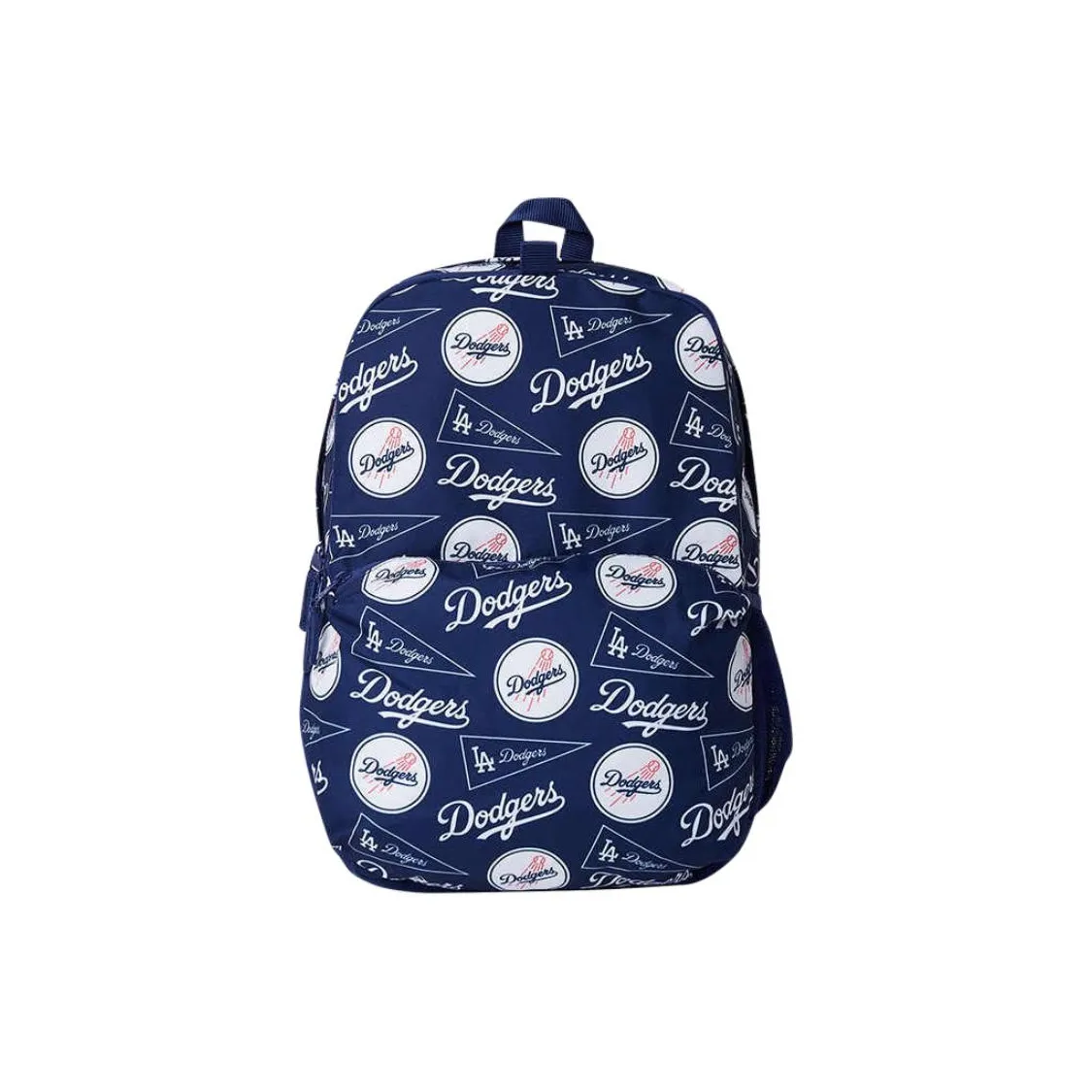 New Era Mlb Base Logo Коллаборация Ткань Рюкзак Большой Унисекс Темно-синий