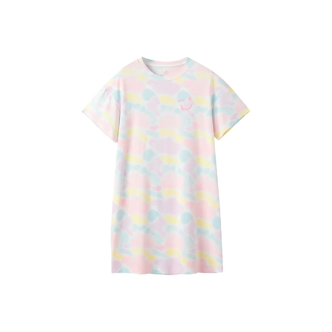 YeeHoO Ночная сорочка фиолетовая для подростков