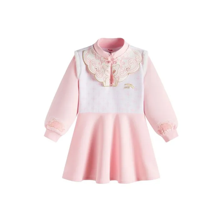 Antakids Платье Osha Розовый для детей 3-7 лет