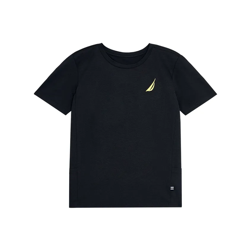 NAUTICA T-рубашка Белый Черный Фиолетовый Подростки