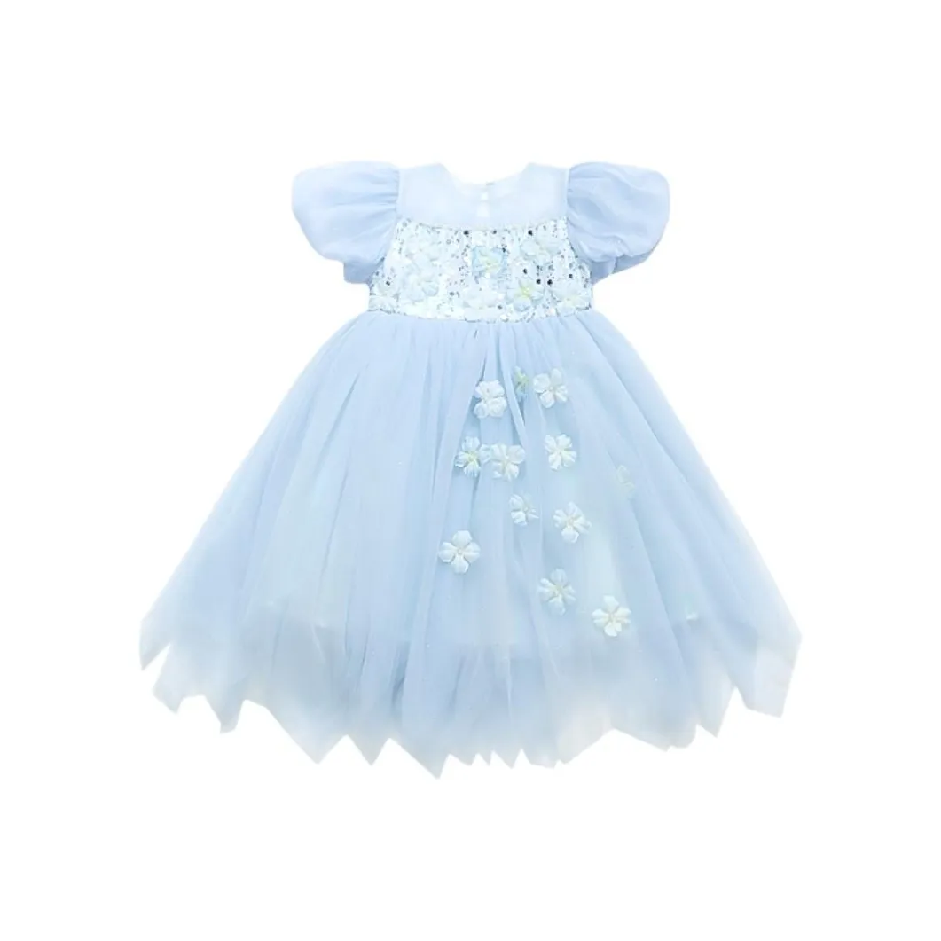 Lanza Платье Синий Принцесса Дети Возраст 3-7 лет