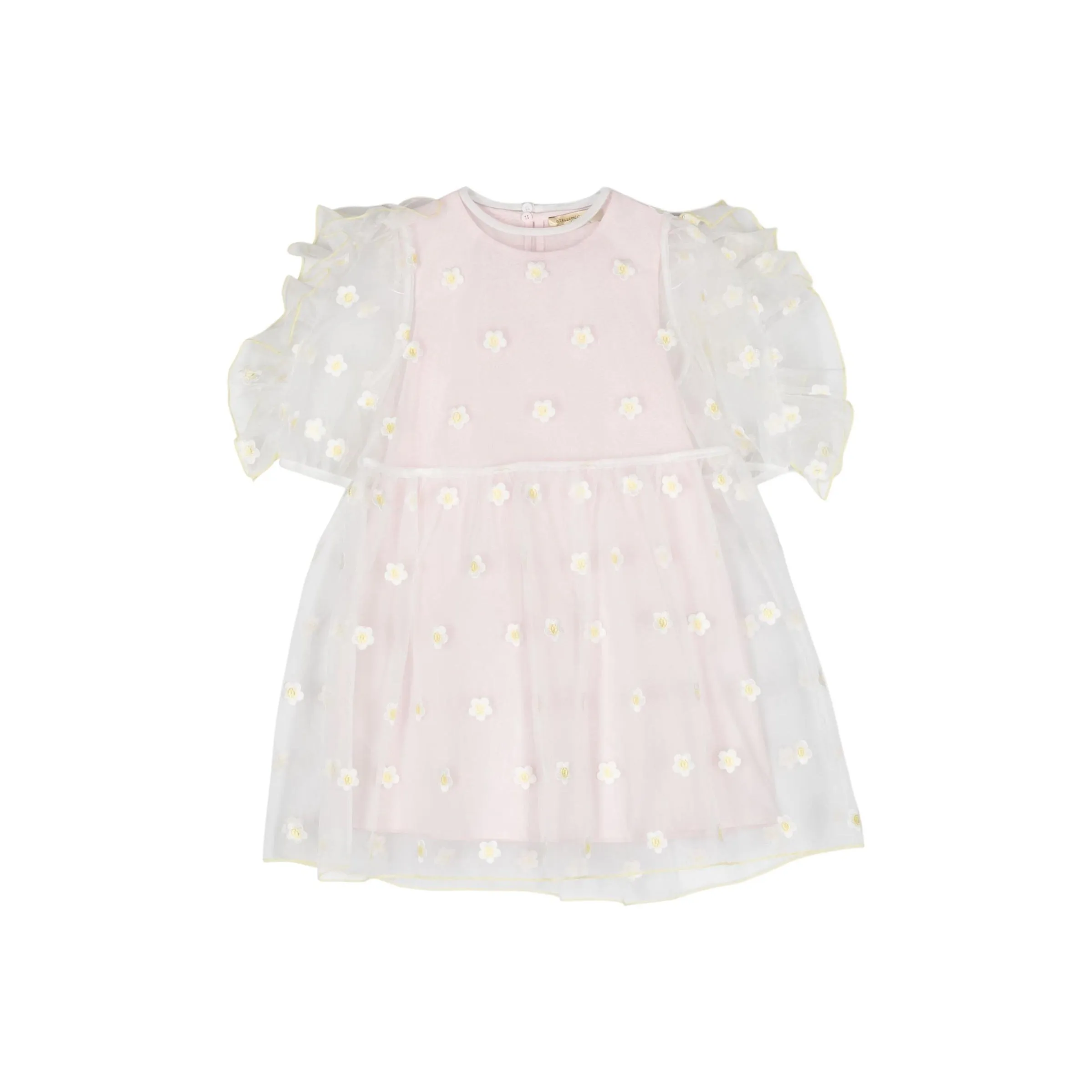 Stella McCartney Детское платье светло-розовое для малышей