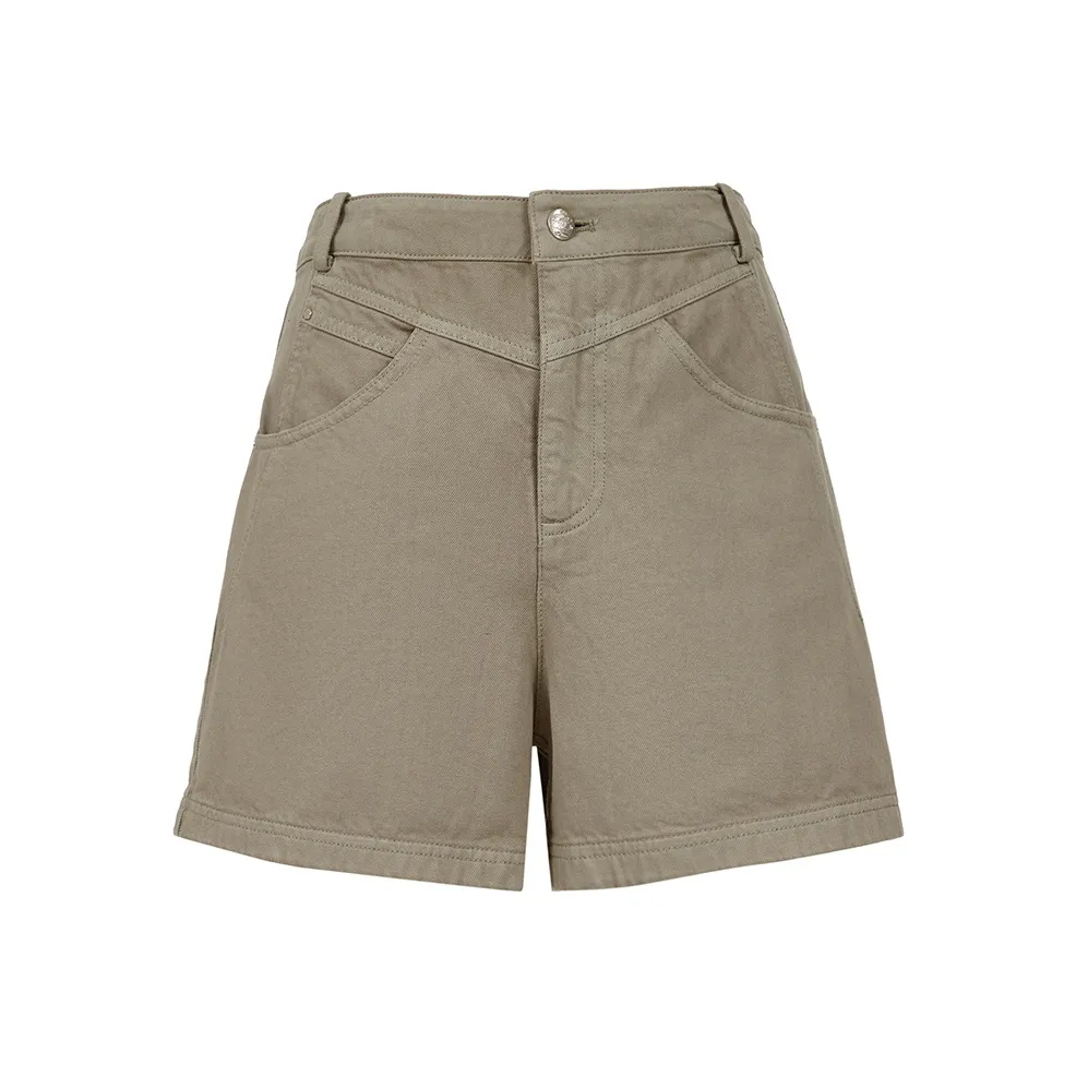 ONLY Джинсовые шорты Женские E05 Шалфейно-зеленый