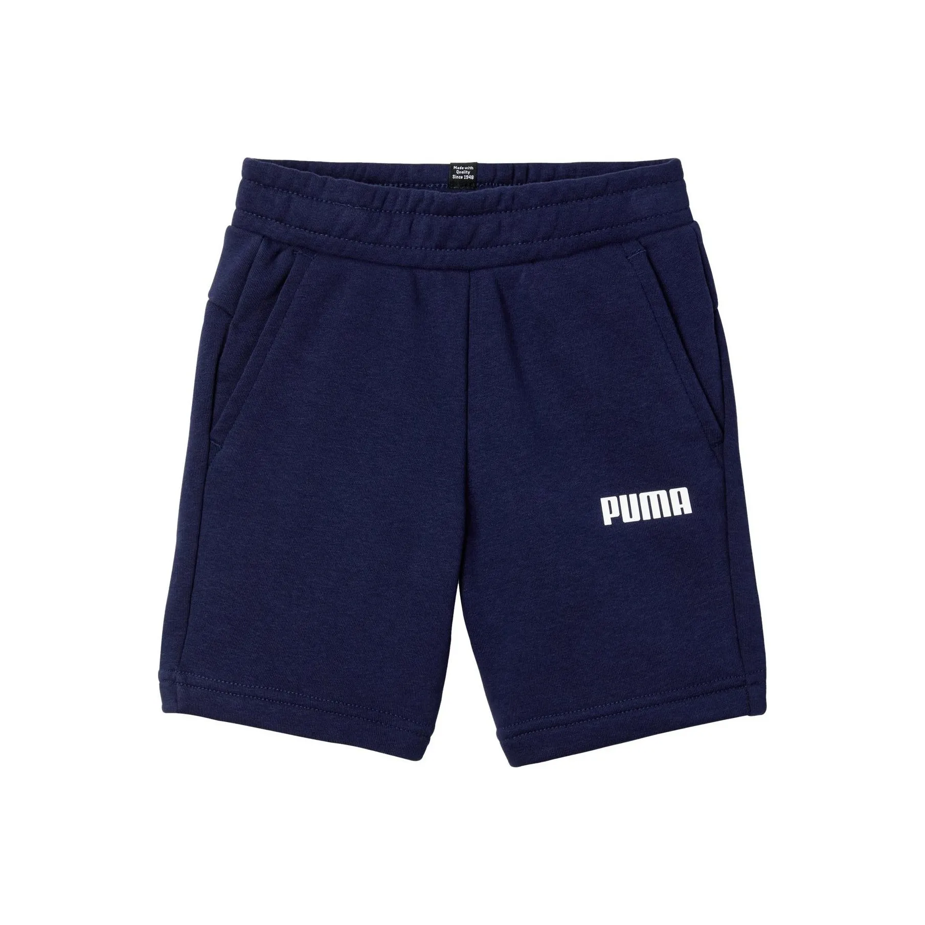 PUMA ESS SWEAT Короткие шорты для детей твидовый синий