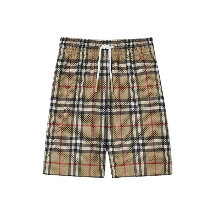 Burberry KIDS Шорты Детский Бежевый