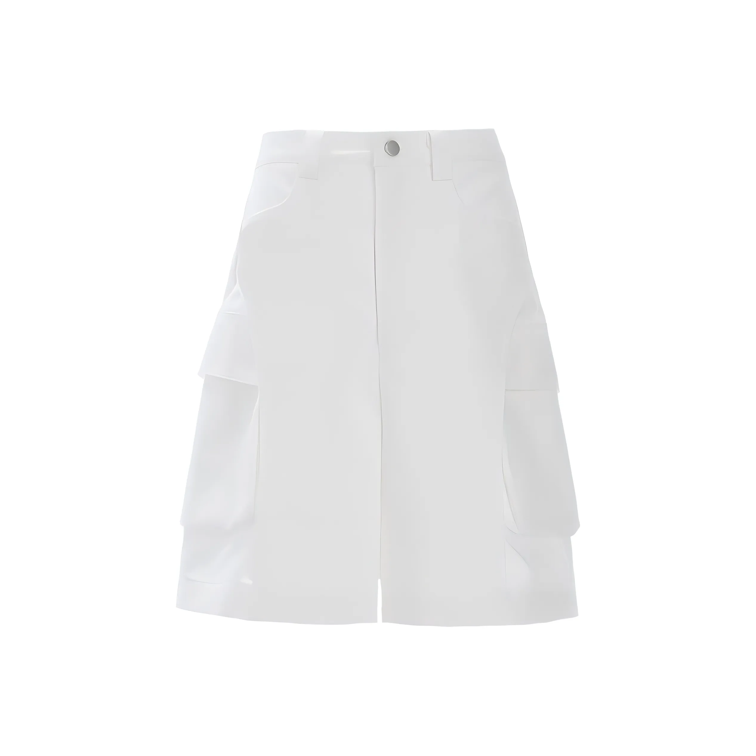 Wen Shan Denim Shorts Women's White