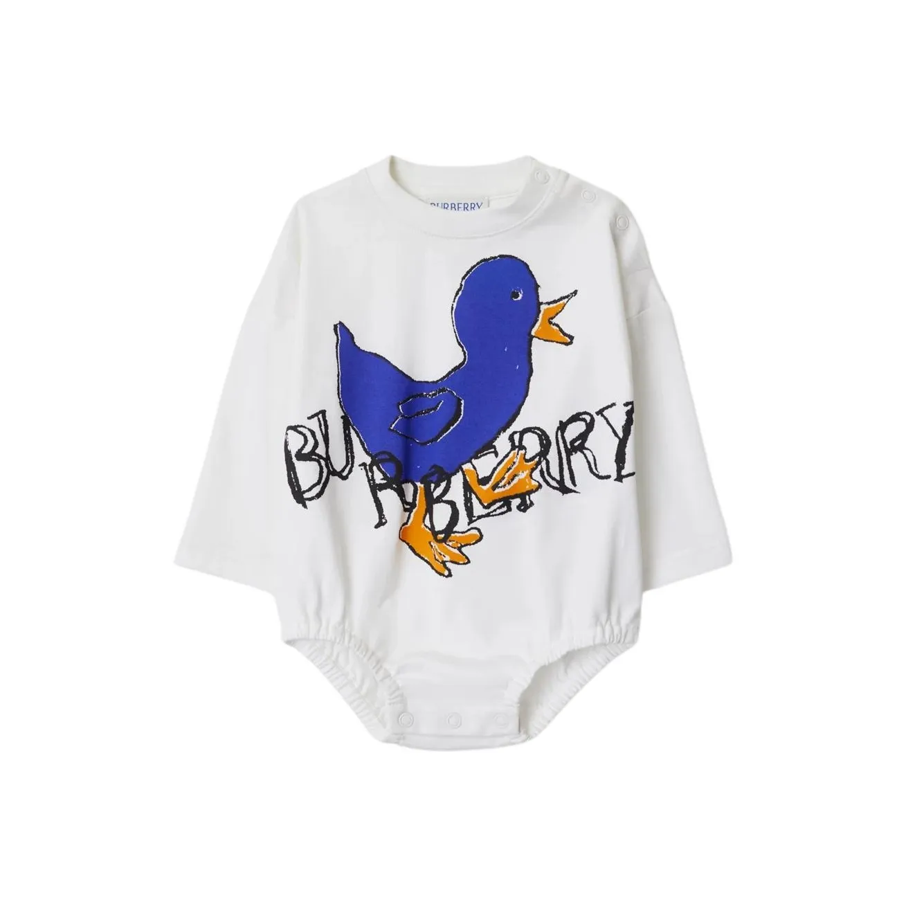Burberry Комбинезон Белый Infant и Toddler