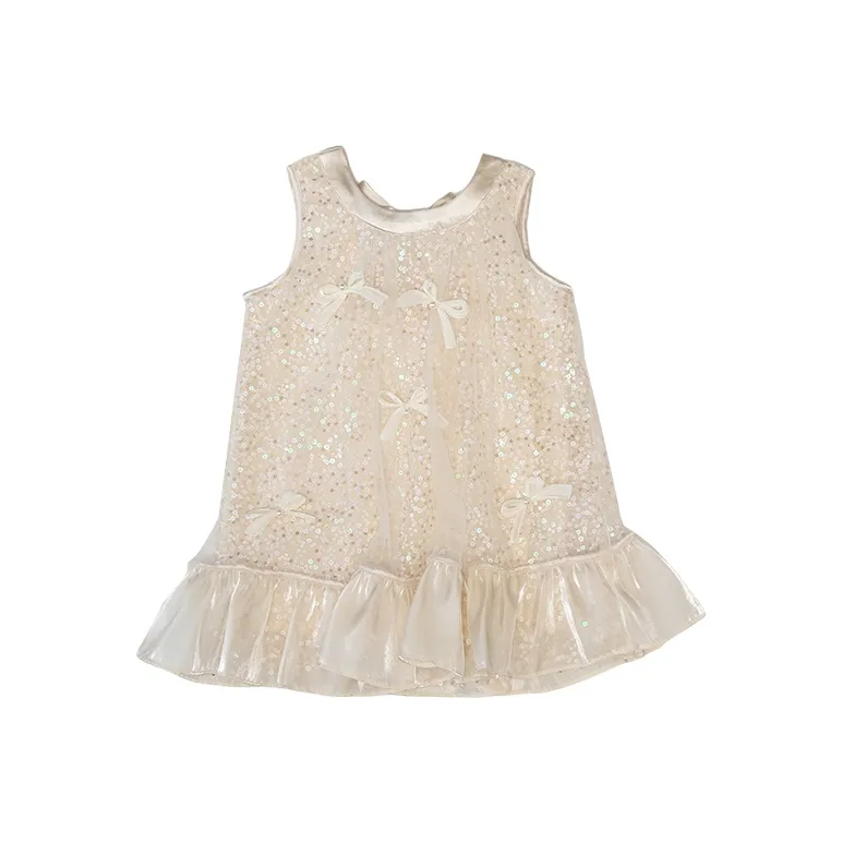 Jiao Ni Платье Бежевый Children Возраст 3-7 лет
