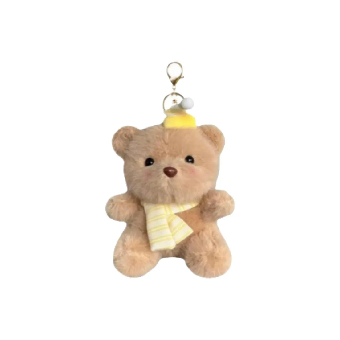 Десять тысяч детских музыкальных игрушек Сон Cap Friend Медвежонок Шарф Позиционирование стиля Шарф Куклы Плюшевый Брелок 12 см Высота