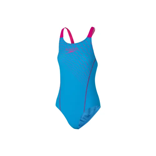 Speedo Синий Детские купальники для школьного возраста