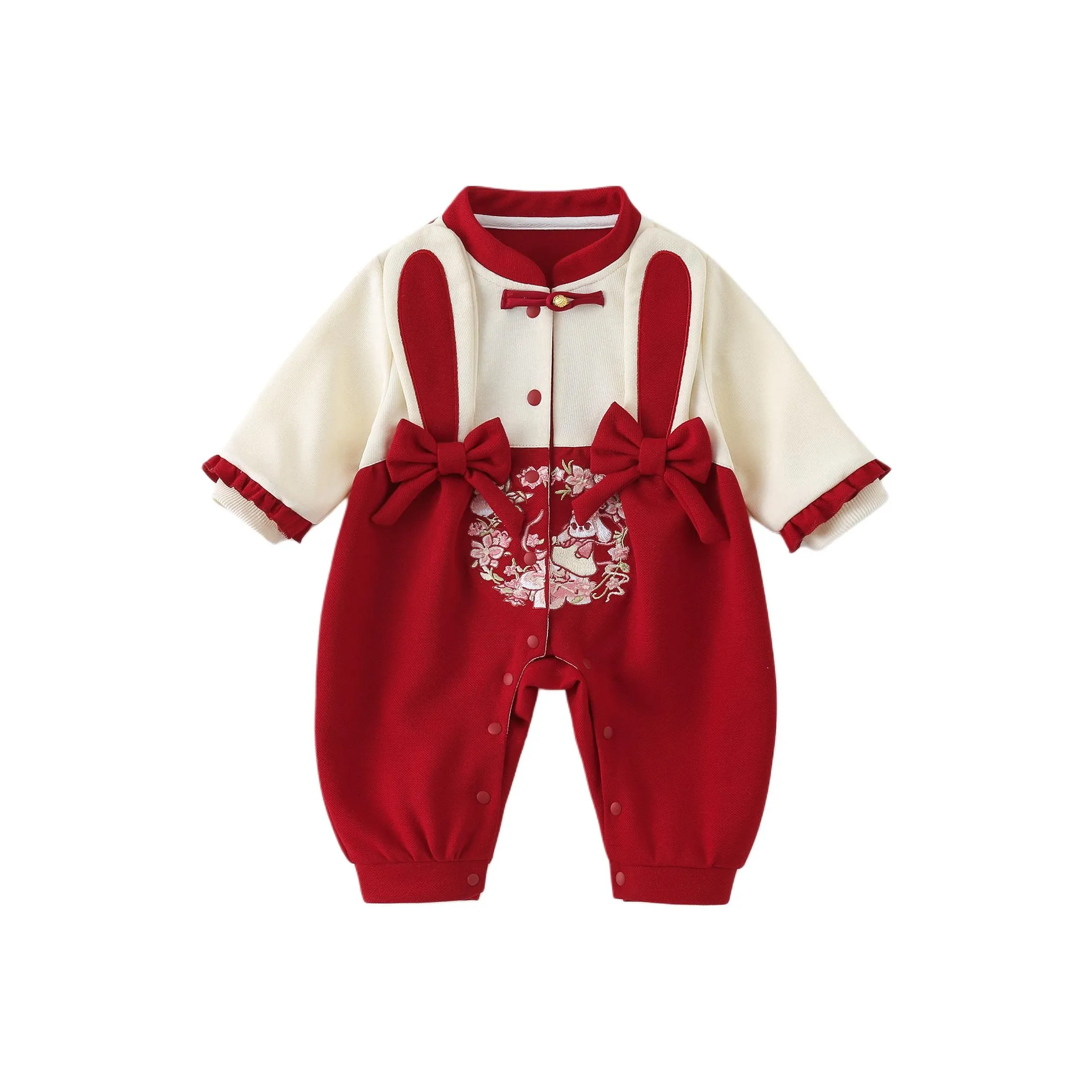 XiaoJinBu Комбинезон Красный Infant и Toddler