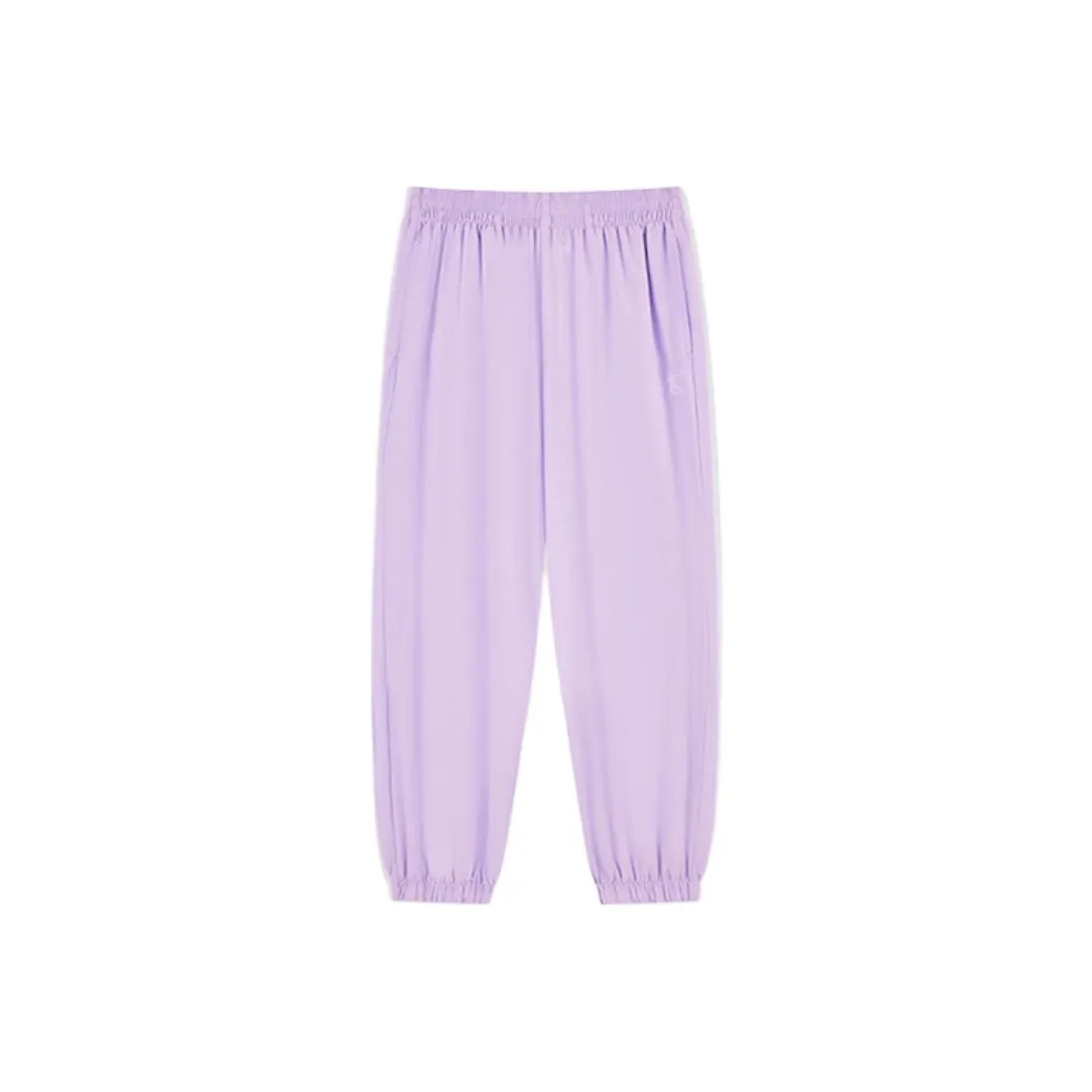 Подростки QIAODAN Вязаные Тренировочные Штаны Фиолетовые IN THE SKY