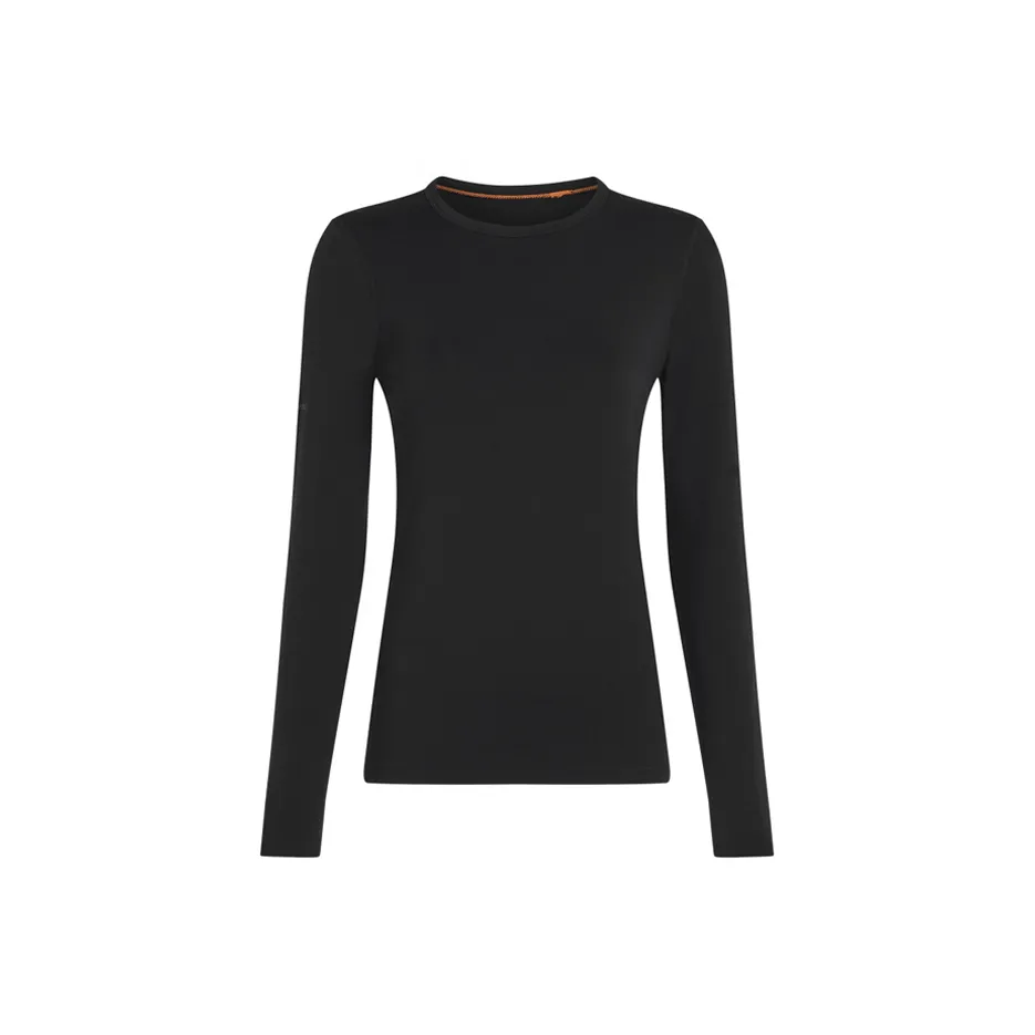 Icebreaker T-Shirt Женская Чисто Черный