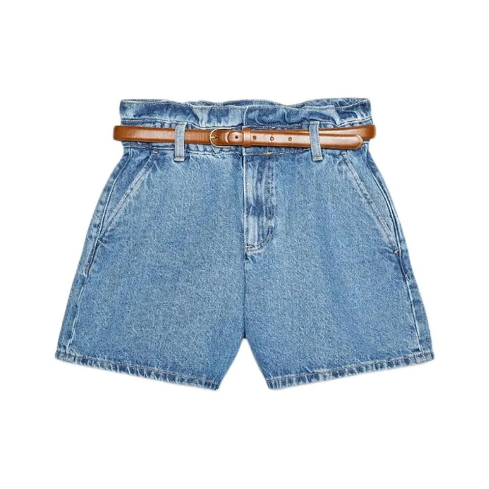 ZARA Denim Shorts Women's Medium Blue