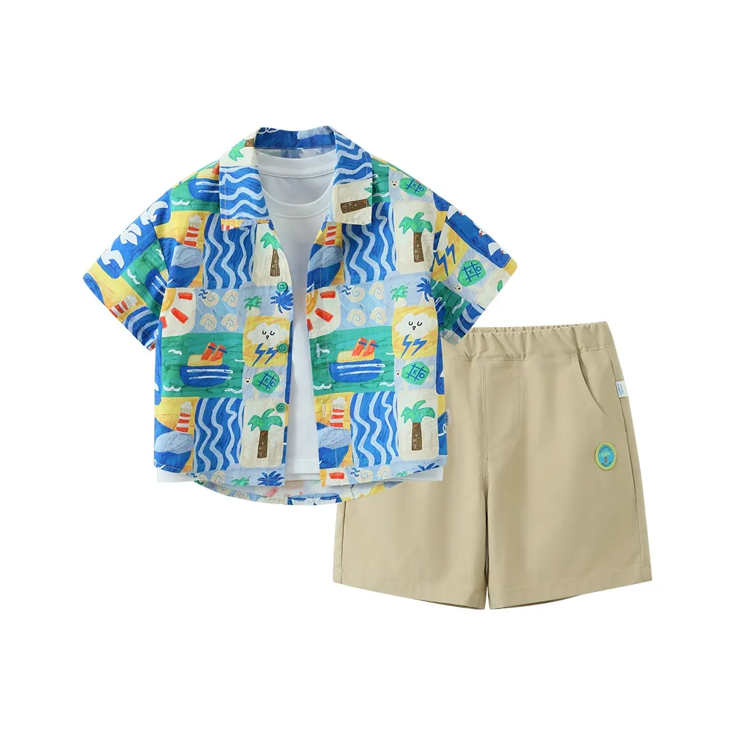 CICIIBEAR Повседневная спортивная одежда Морская соль Синий Детский