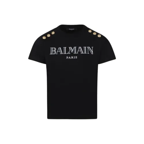 BALMAIN Черные Детские Рубашки
