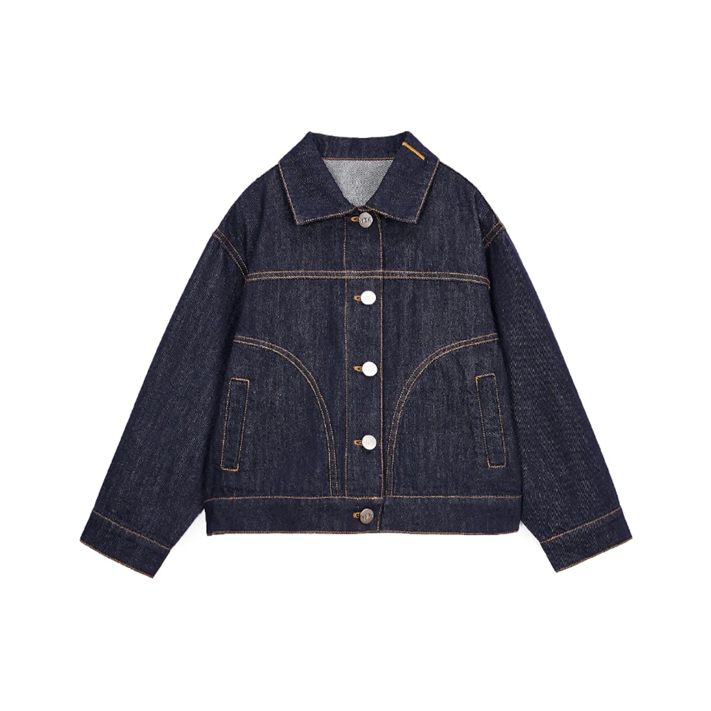 YEK Denim Куртка Темно-синяя Детская