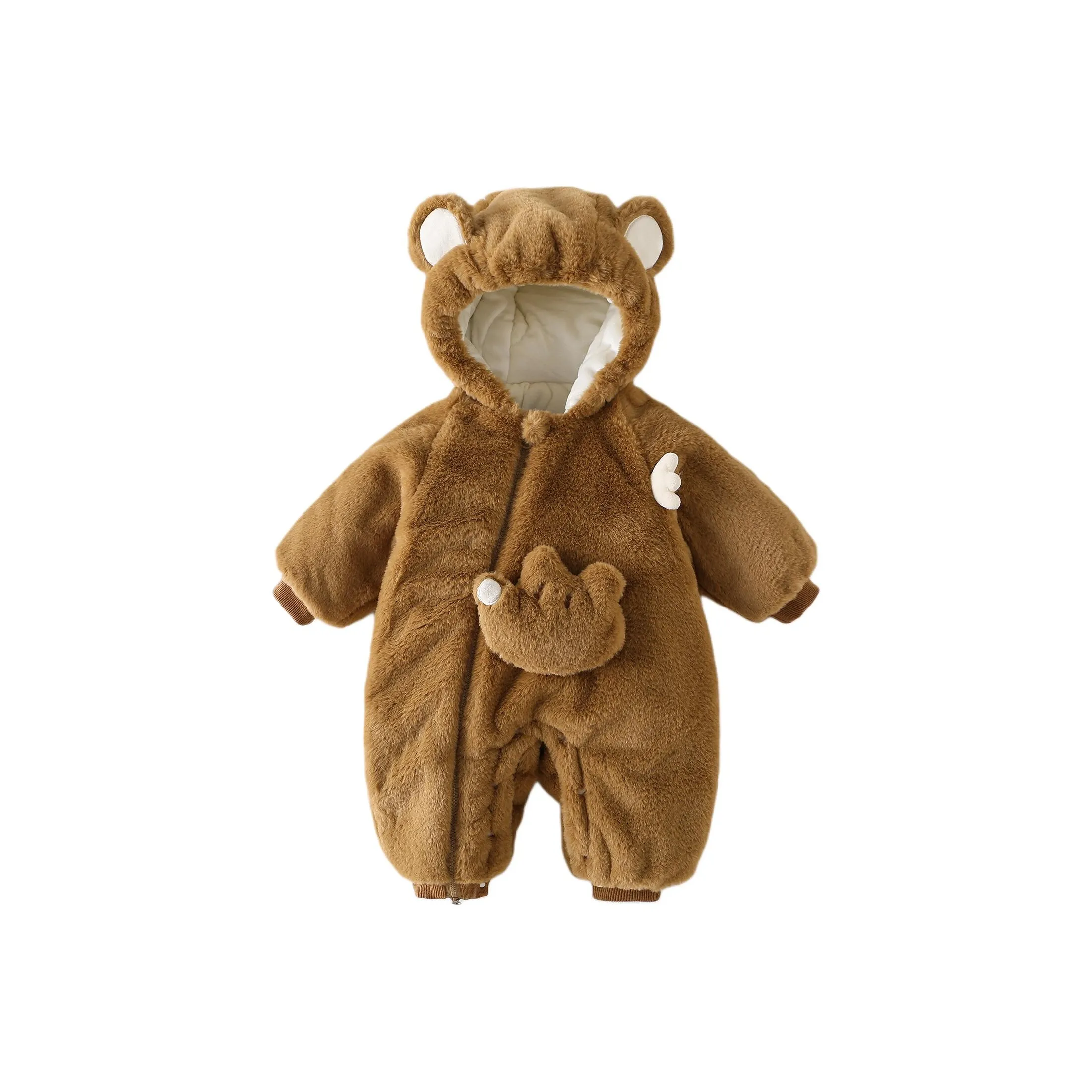 XiaoJinBu Комбинезон Темно-коричневый для младенцев и малышей