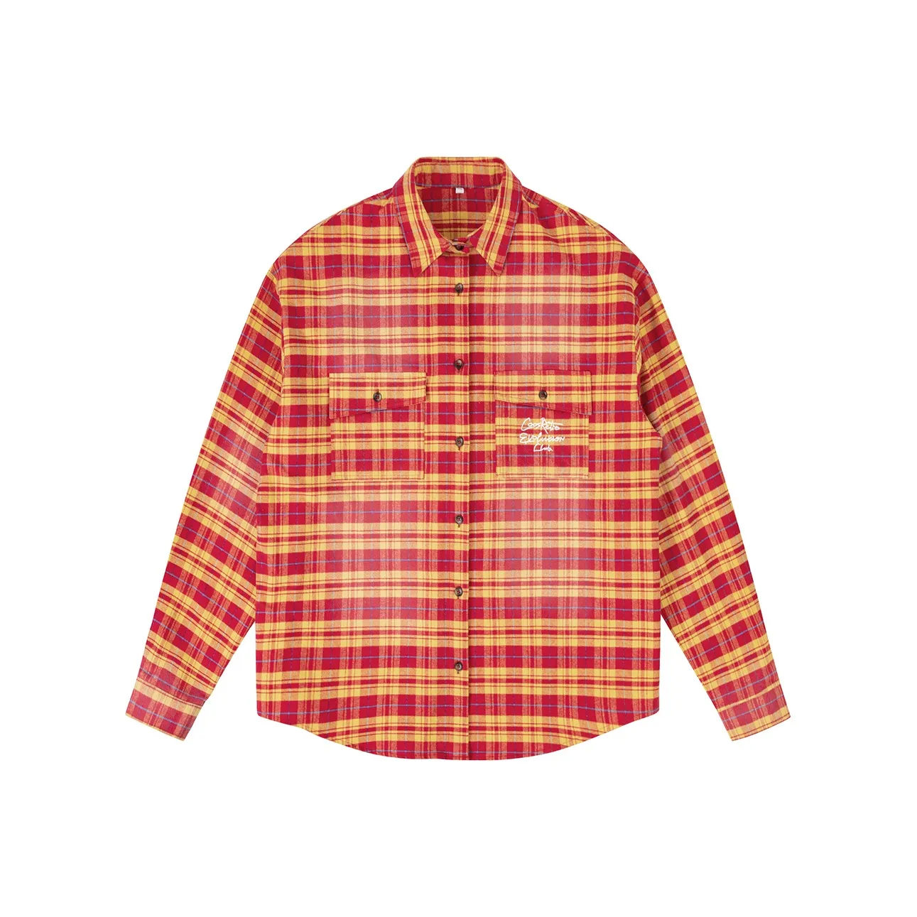 CoosRetro Красная клетка Мужская рубашка