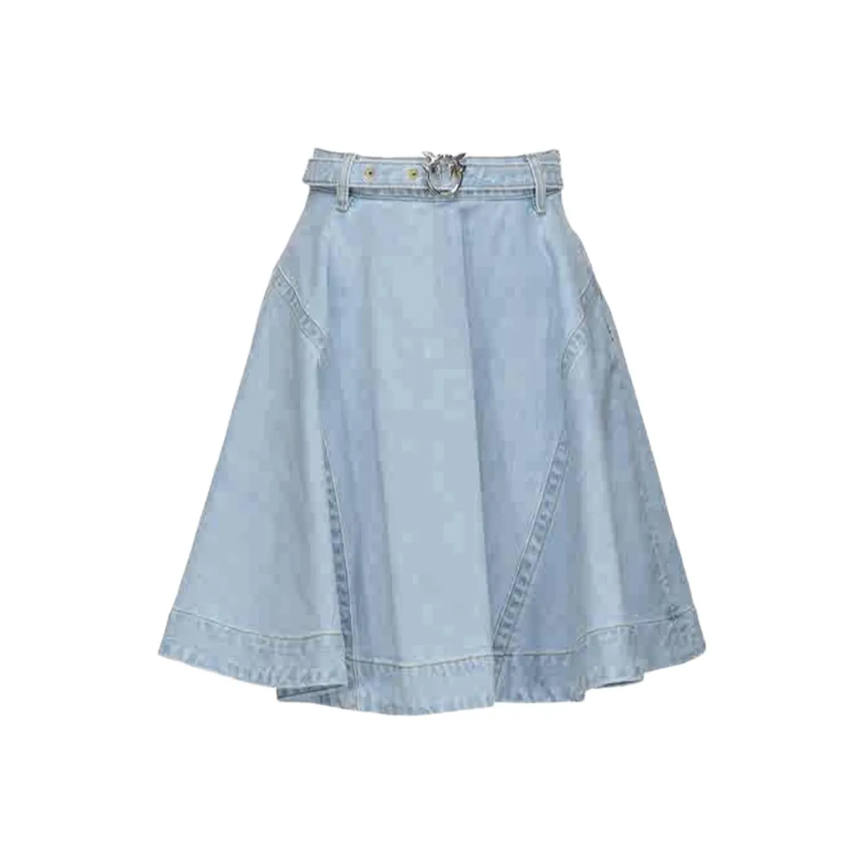 PINKO SS23 Denim Short Skirts Women's Blue