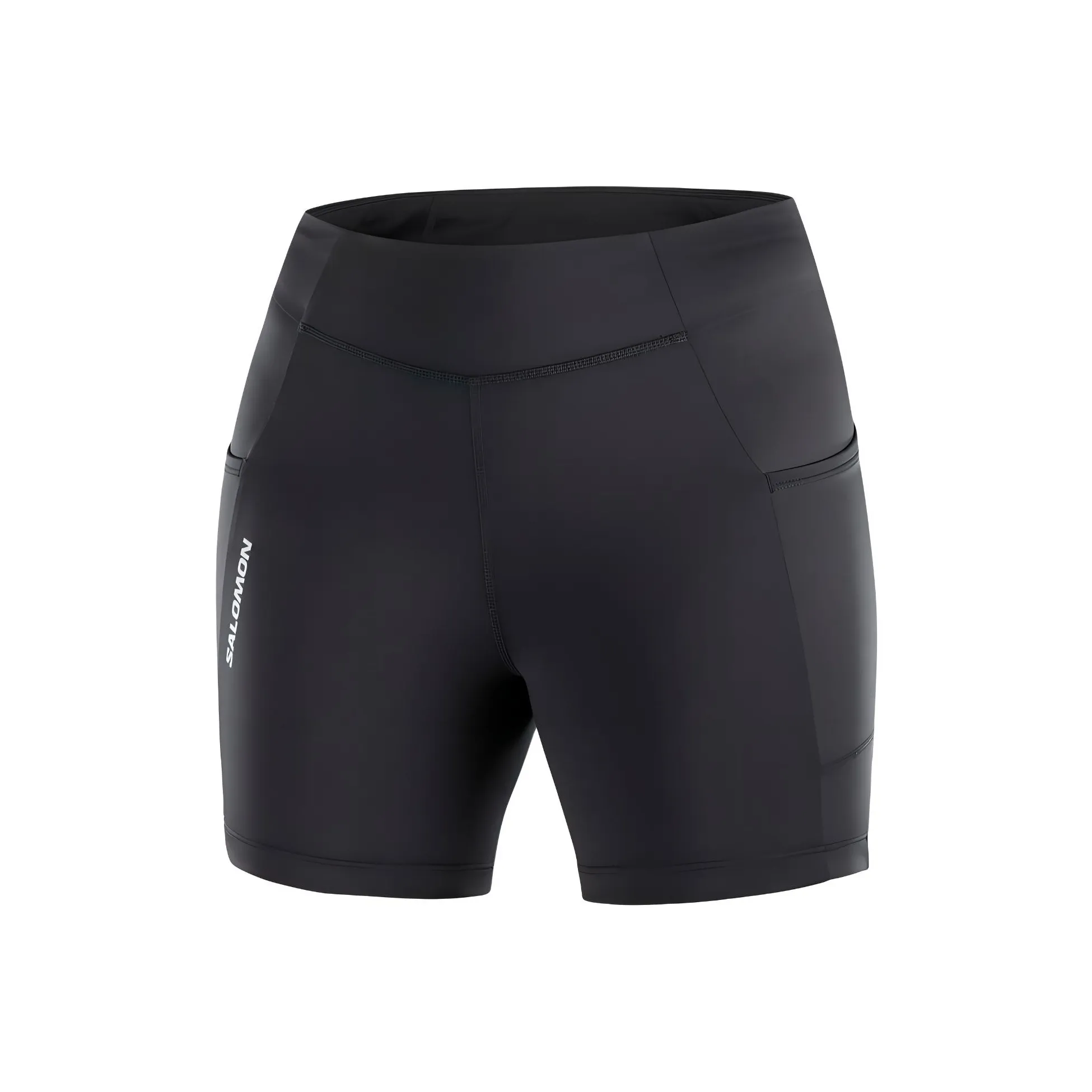 SALOMON CROSS RUN Sports Shorts Women's Pitch Black