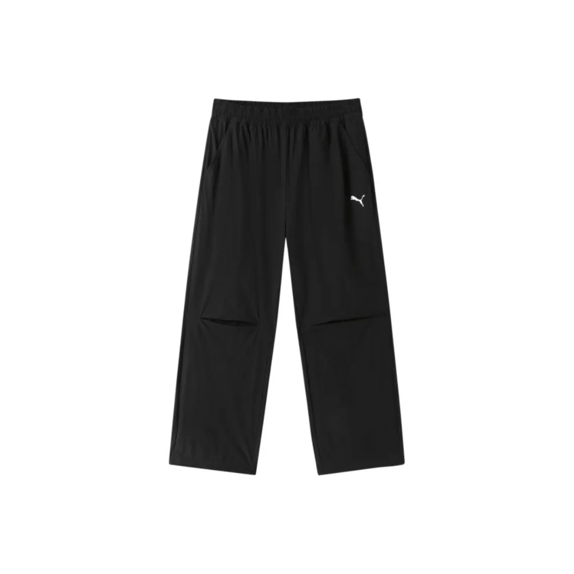 PUMA Вязаные Тренировочные Штаны SS25 Черные Подростки