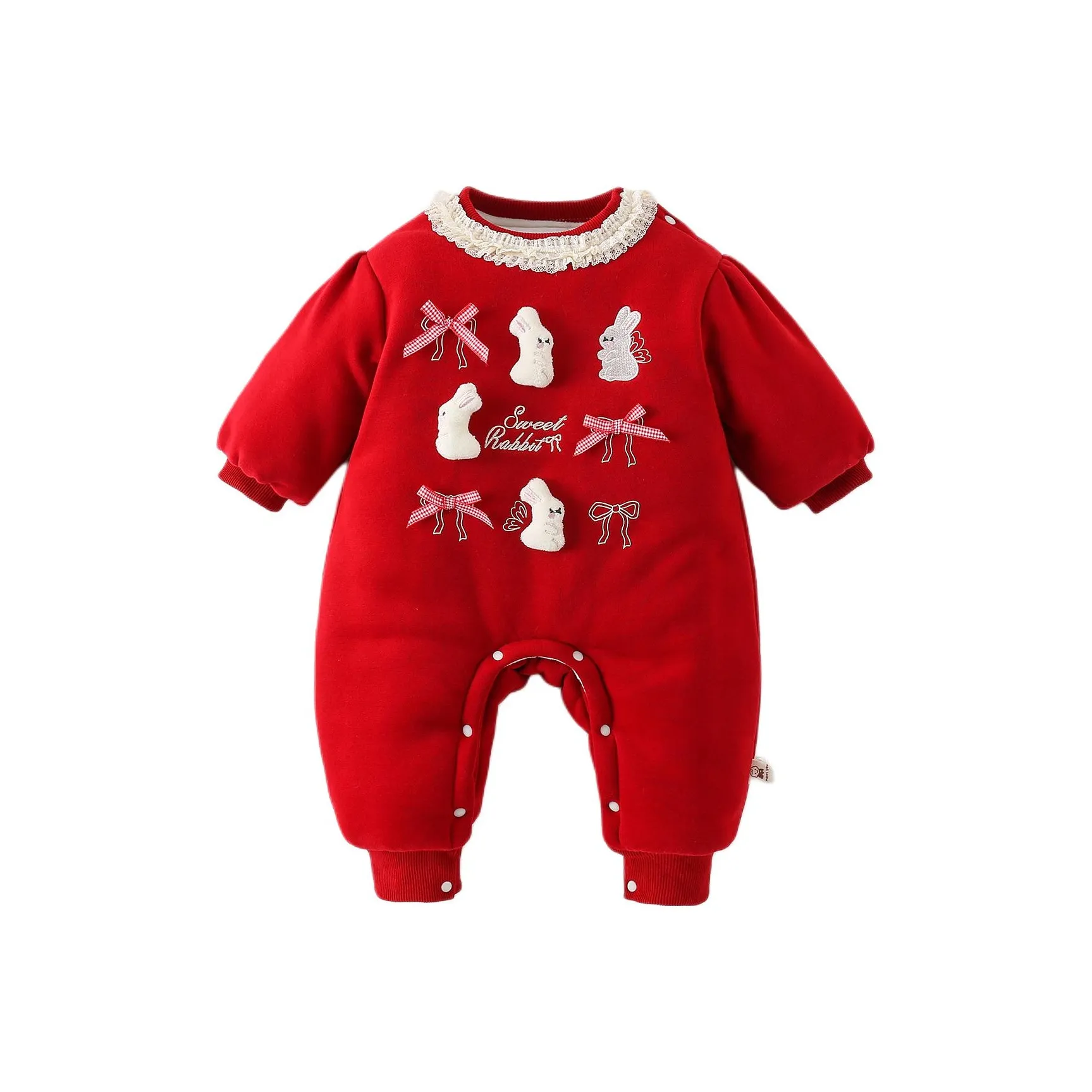 XiaoJinBu Комбинезон Красный Infant и Toddler