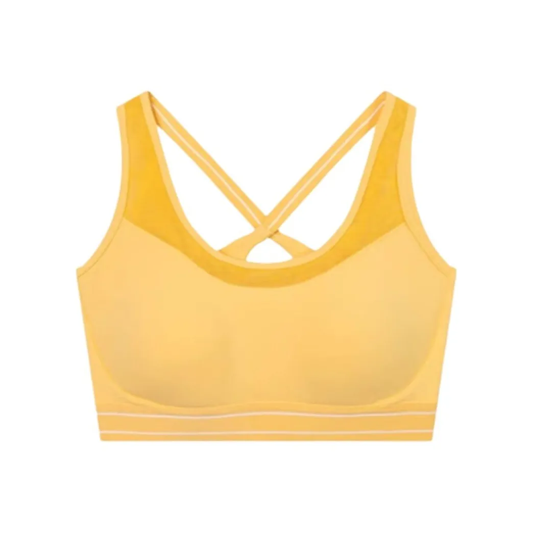361° Спортивное белье Женское Мягкое Желтое