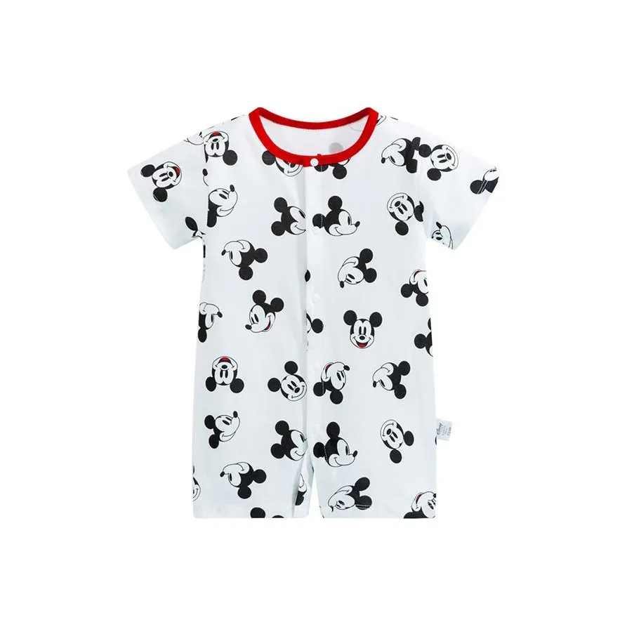 Disney Комбинезон Mickey On A Белый Фон Младенец и Малыш