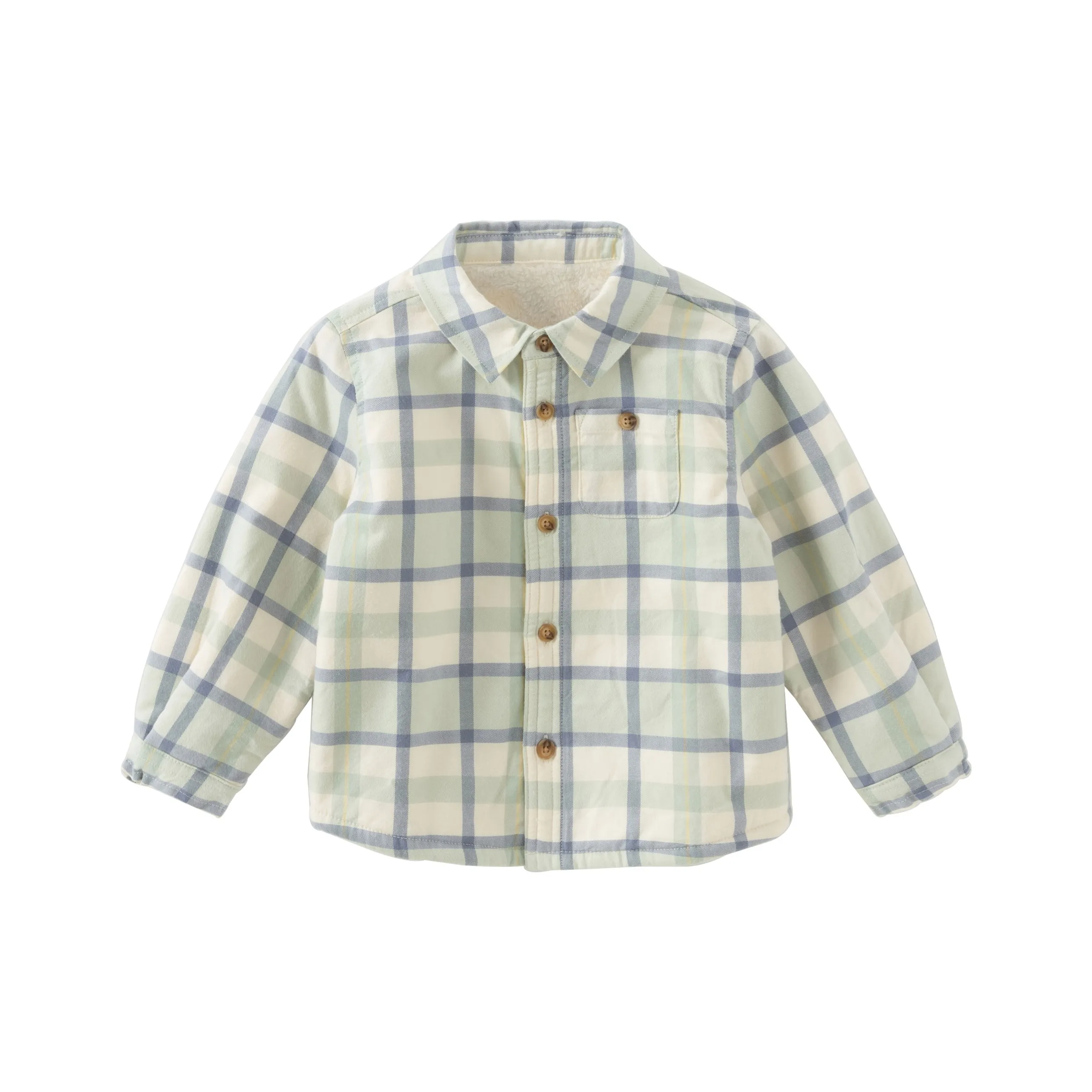 DAVE BELLA Рубашка Сине-зеленый Клетчатый Сине-белая Клетка для детей 3-7 лет