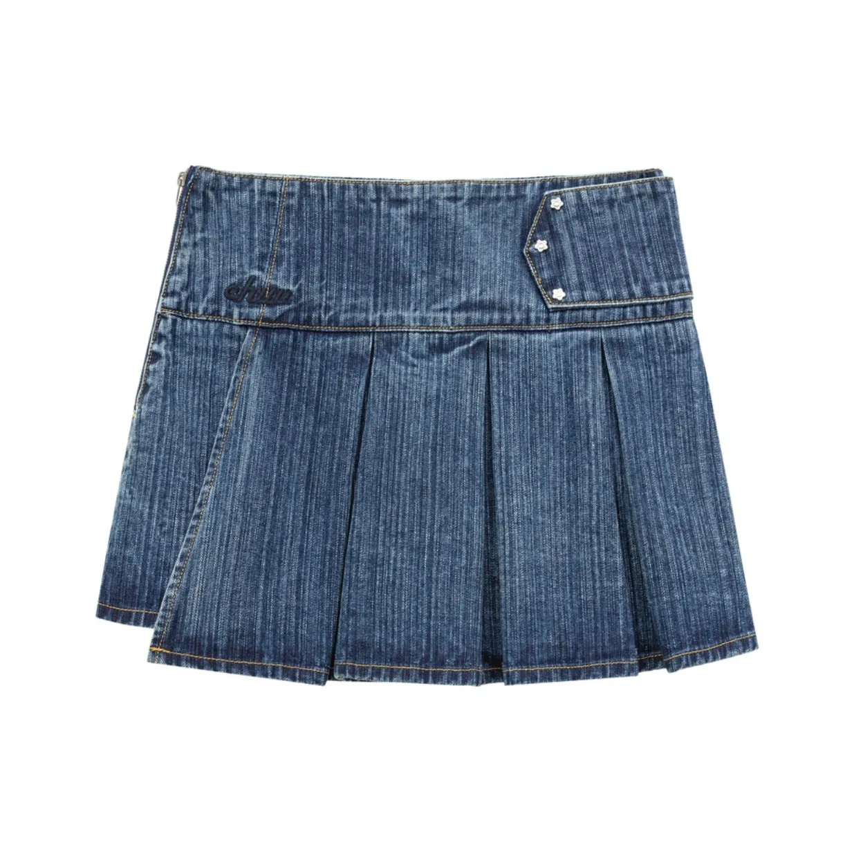 CHUU Джинсовые короткие юбки Женские