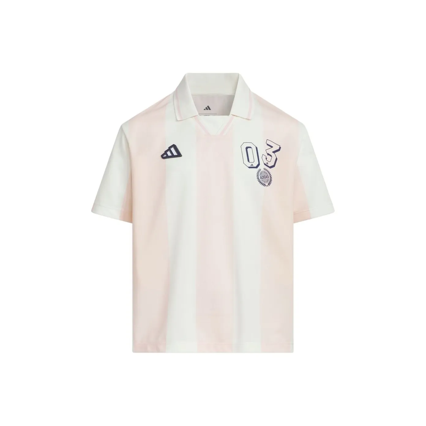 Adidas T-Shirt SS25 Нефритовый Белый Ледяной Кристалл Розовый Детский