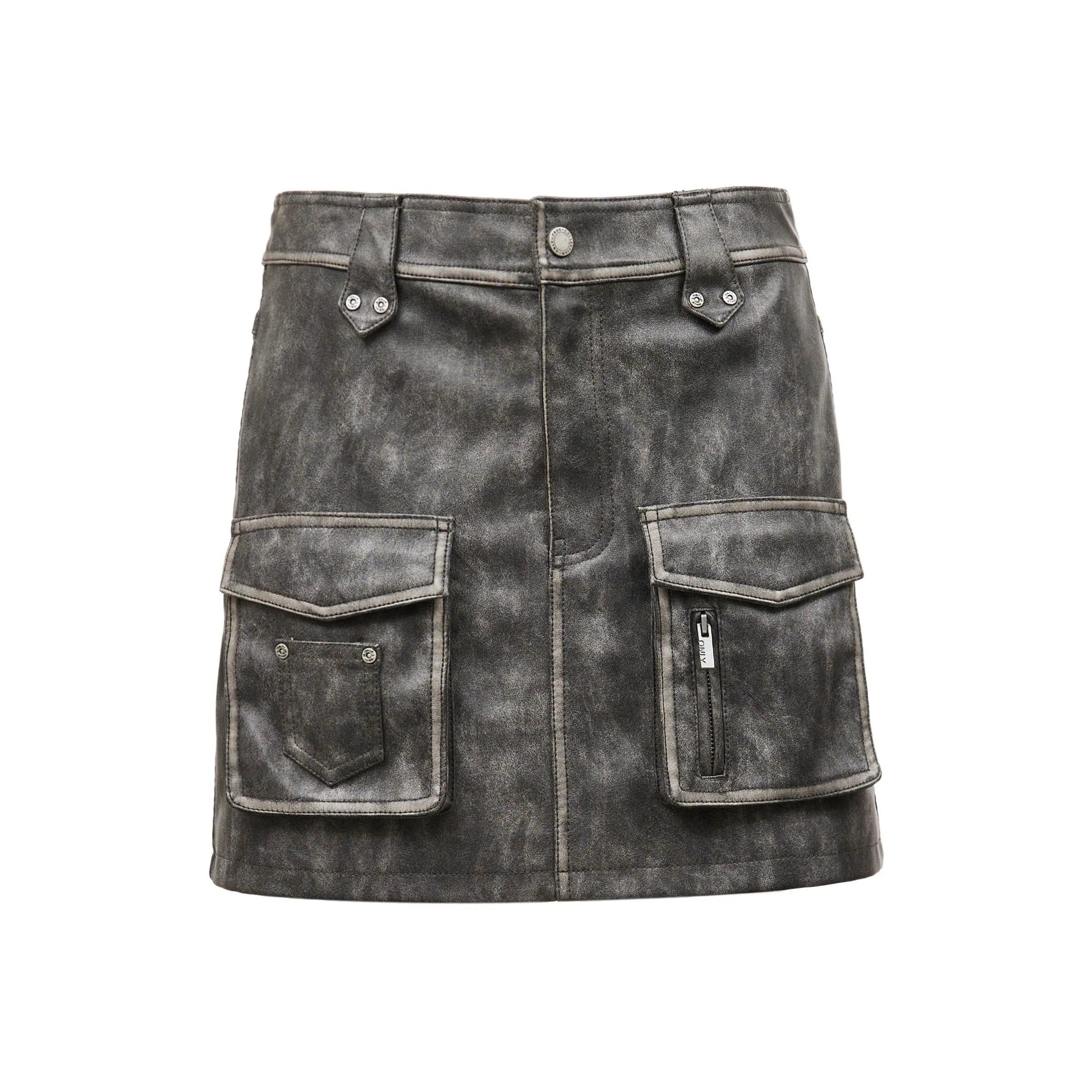 Only Кожаные короткие юбки Женские